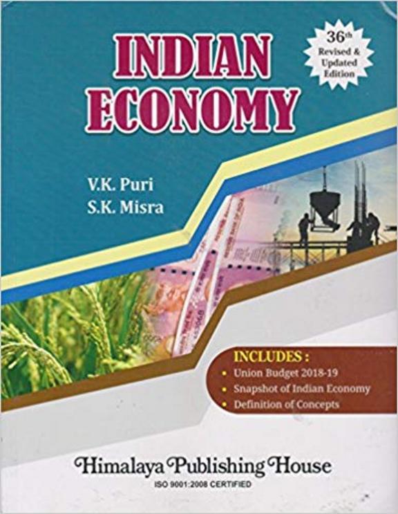 Buy Indian Economy book Vk Puri,Sk Misra , 9352991737, 9789352991730 India