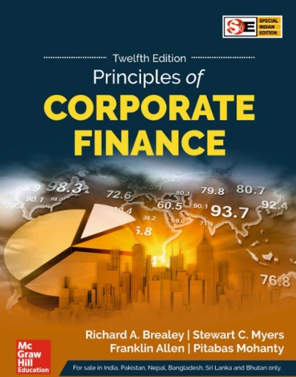 Buy Principles Of Corporate Finance book : Richard A Brealey
