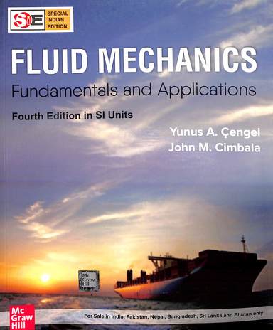 Buy Fluid Mechanics Fundamentals & Applications book : Yunus A Cengel ...