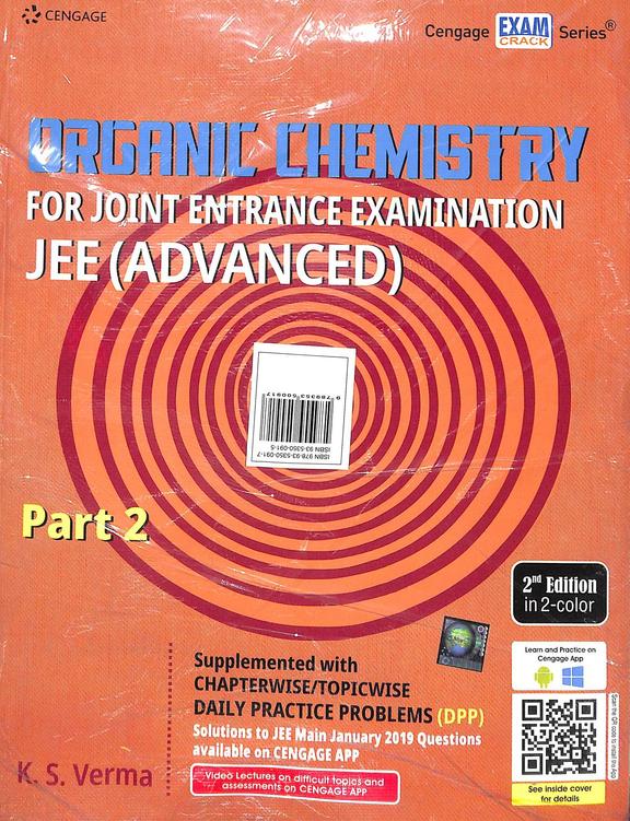 Buy Organic Chemistry For Joint Entrance Examinations Jee Advanced Part ...