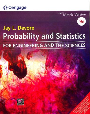 Probability & Statistics For Engineering & The Sciences