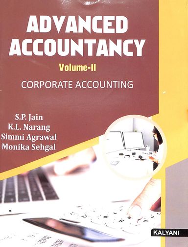 Buy Advanced Accountancy Corporate Accounting Vol 2 Book : Sp Jain,Kl ...