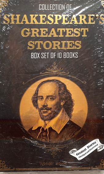 Collection Of Shakespeares Greatest Stories Box Set Of 10 Books