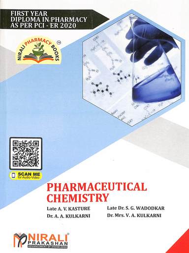 Pharmaceutical Chemistry For 1st Year Diploma In Pharmacy As Per Pci Er 2020