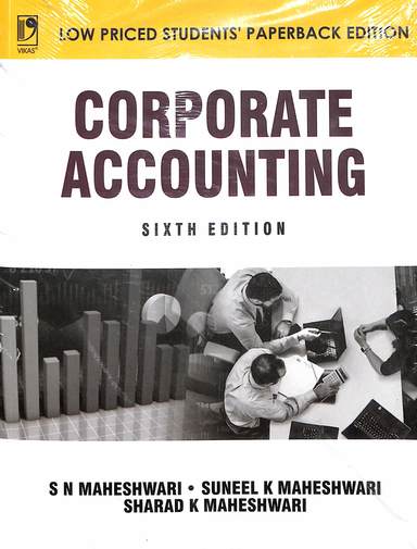 Corporate Accounting : Low Price Students Edition