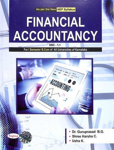 Financial Accountancy Dsc 1.1 For 1 Sem Bcom : Nep
