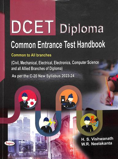 Dcet : Diploma Common  Entrance  Test Hand Book Common  To All  Branches