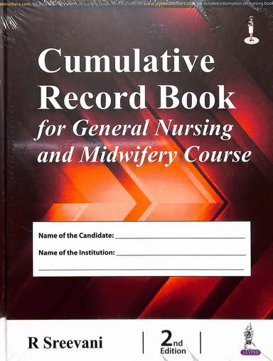 Cumulative Record Book For General Nursing & Midwifery Course