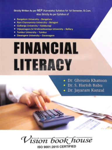 Financial Literacy For 1 Sem Bcom Nep : Bu Rcu Gu Vsku Tu Du