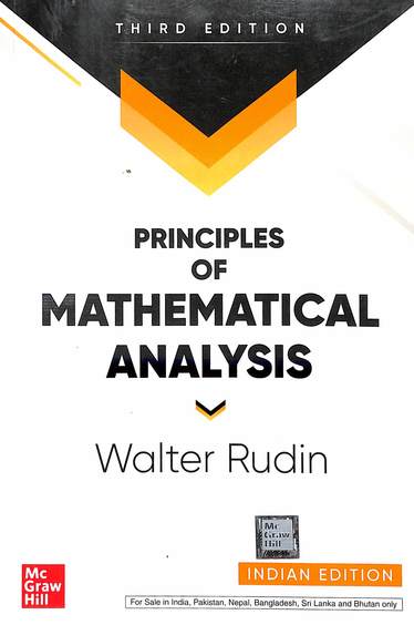 Principles Of Mathematical Analysis : Indian Edition