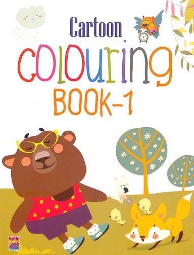 Buy Cartoon Colouring Book 01 book : Na , 9355415001, 9789355415004 ...