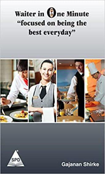 Waiter in One Minute Focused on Being the Best Everyday