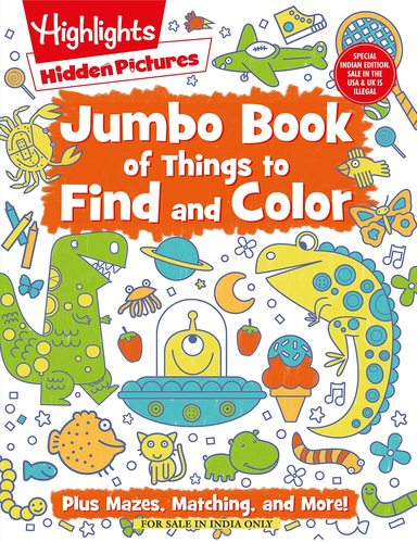 Buy Highlights Hidden Pictures : Jumbo Book Of Things To Find & Color ...