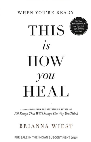 When Youre Ready : This Is How You Heal