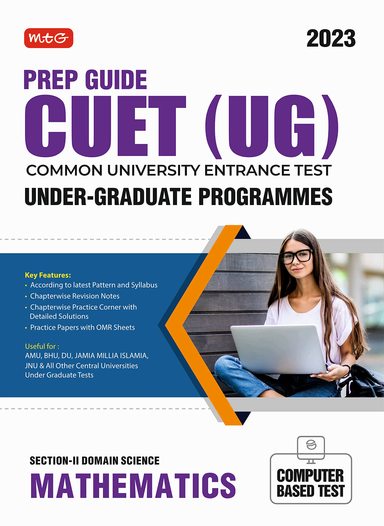 Prep Guide CUET (UG) Section-II Mathematics 2023