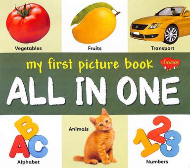 Buy My First Picture Book All In One book : Na , 9355796153 ...