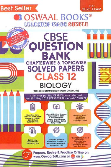 Buy Oswaal Cbse Question Bank Chapterwise & Topicwise Solved Paper ...