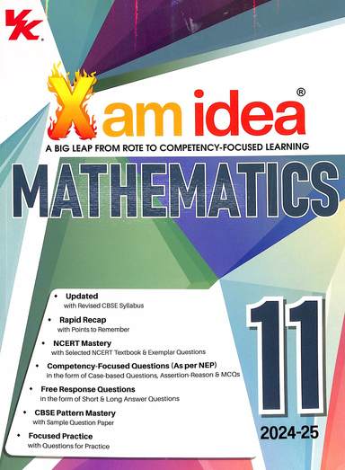Xam Idea Mathematics Class 11 2026-27 With Nep 2020 & Ncfse 2023 : Cbse
