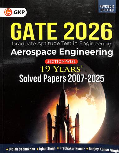 Gate 2026 Aerospace Engineering Section Wise 19 Years Solved Papers 2007-2025