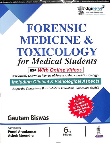 Forensic Medicine & Toxicology For Medical Students