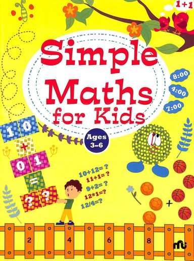 Buy Simple Maths For Kids Ages 3 To 6 book : Na , 9357023224 ...