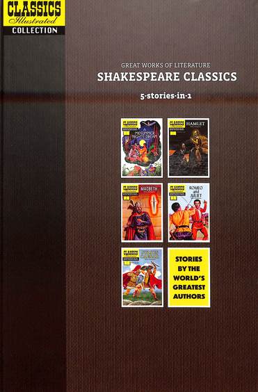 Classics Illustrated Omnibus Vol 04 : Shakesphere Classics 5 Comics In 1