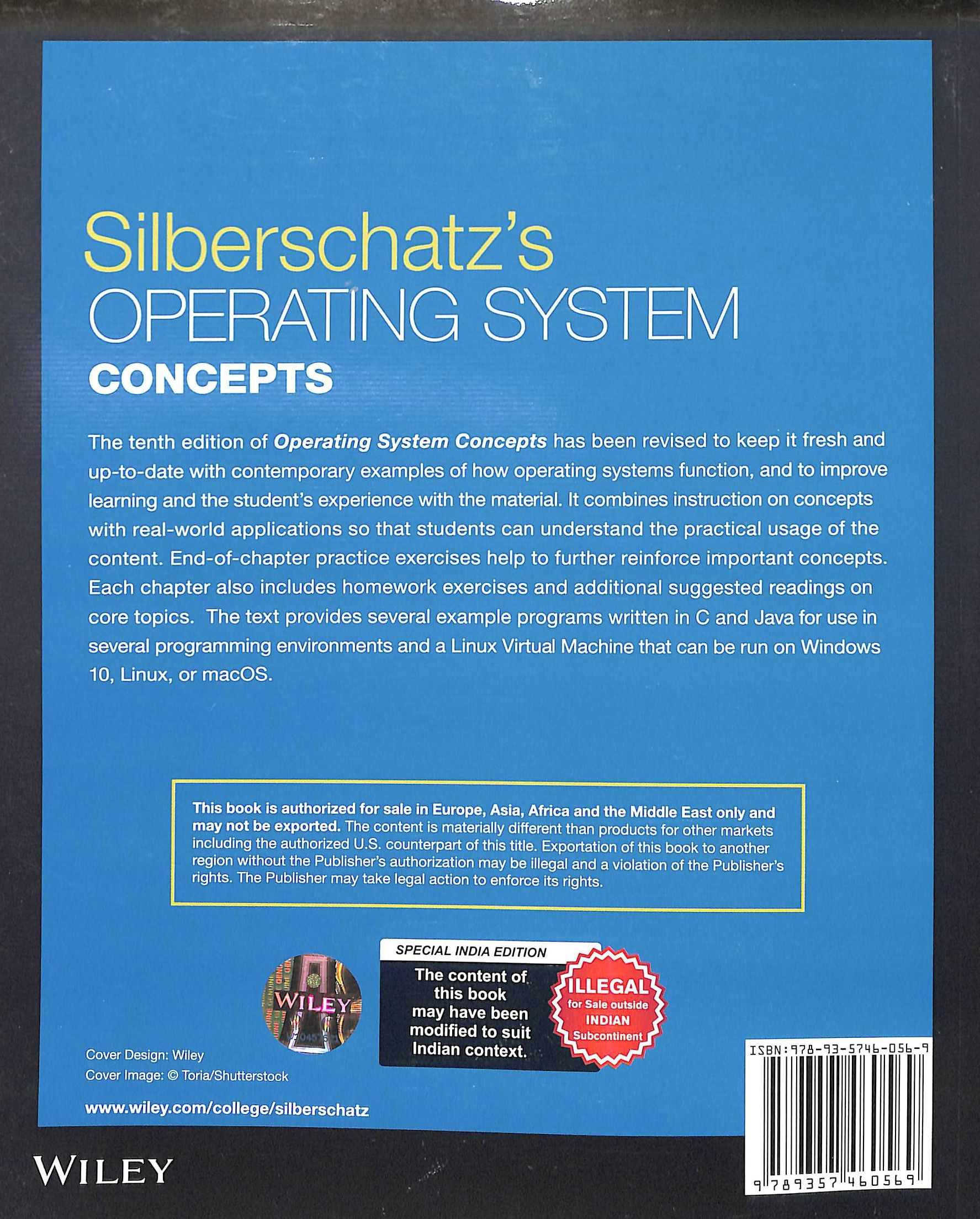 Buy Silberschatz Operating System Concepts Book : Abraham Silberschatz ...