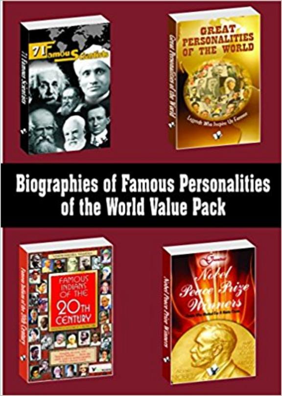 Biographies Of Famous Personalities Of The World Value Pack