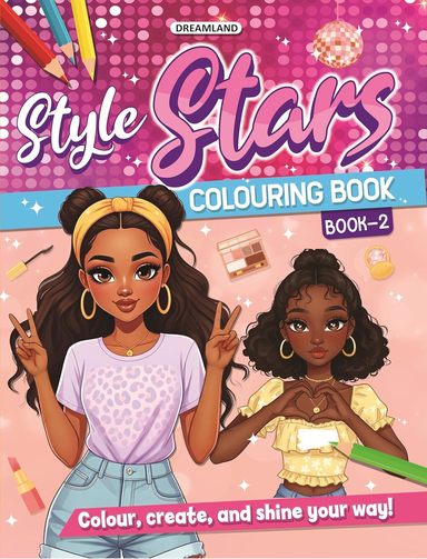 Style Stars Fashion Colouring Book 2