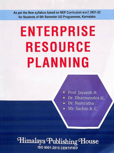 Enterprise Resource Planning For 6th Sem Ug Programmes Nep