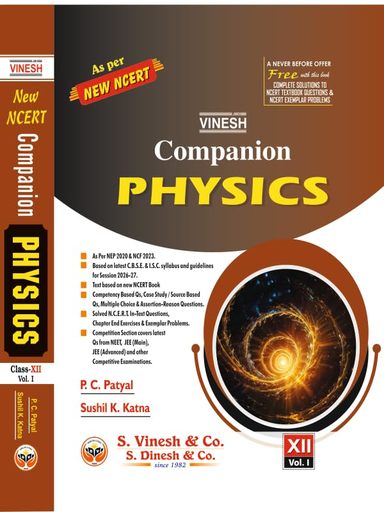 Companion Physics Class 12 Set Of 2 Vols : Cbse