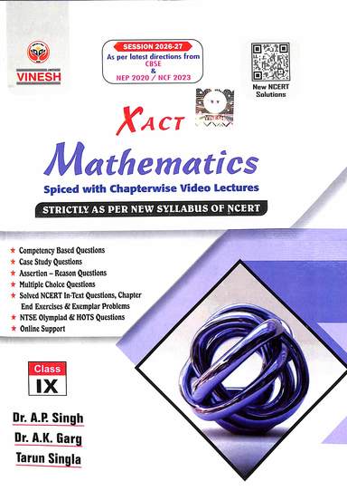 Xact Super Easy Mathematics Class 9 : Cbse As Per New Syllabus Of Ncertnep 2020 Ncf 2023