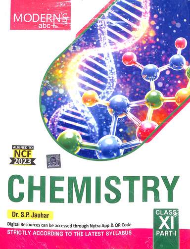 Moderns Abc Plus Of Chemistry For  Class 11 Set Of Part 1 & 2 Of 2 Books