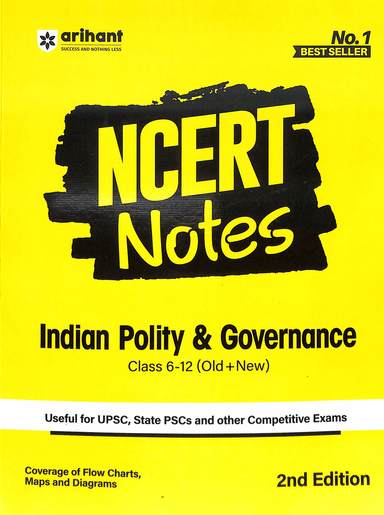 Ncert Notes Indian Polity & Governance Class 6-12 Old + New : Code D966