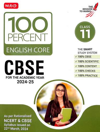 100 Percent English Core Class 11: Cbse
