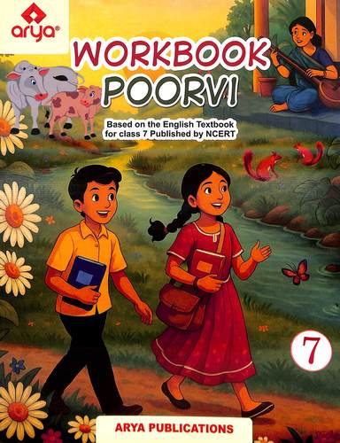 Workbook English Text Book Poorvi 7 : Ncert