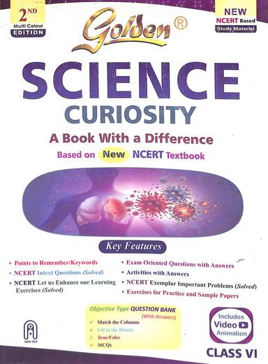 Golden Science Curiosity Class 6 Based On New Ncert Textbook