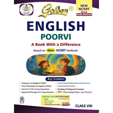 Golden English Poorvi Based On New Ncert Textbook Class 8