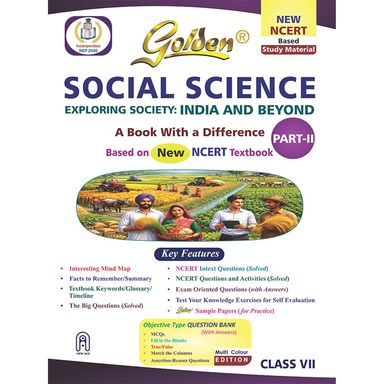 Golden Social Science Based On New Ncert Text Book Exploring Society For Class 7 Cbse Part 2