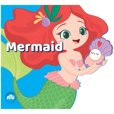 Cutout Board Book : Mermaid