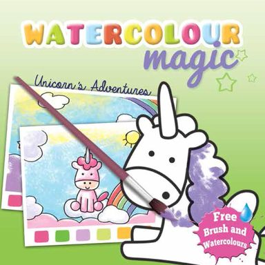 Watercolour Magic: Unicorns Adventures