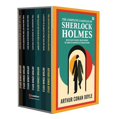 Complete Casefiles Of Sherlock Holmes Set Of 7 Books