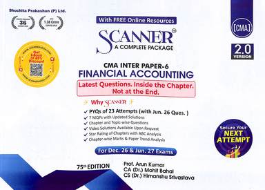 Financial Accounting Cma Inter Paper 6 Scanner 2.0 Version