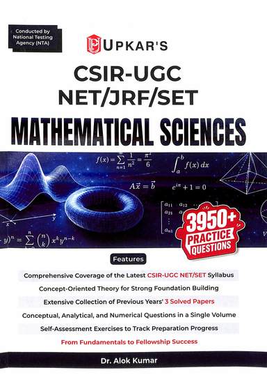 Csir Ugc Net Jrf Set Mathematical Sciences  : Code 1587
