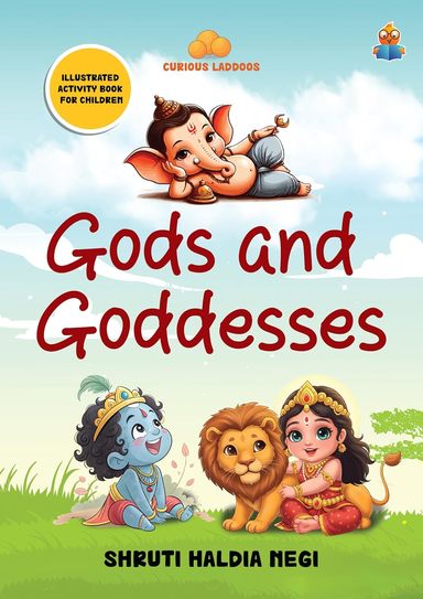 Gods & Goddesses : Illustrated Activity Book For Children