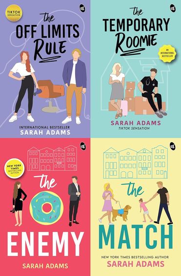 Sarah Adams Combo-The Off Limits Rule I The Temporary Roomie I The Enemy I The Match