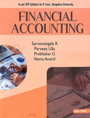 Financial Accounting For B Com Sep Syllabus : Bu