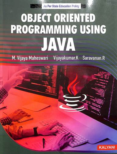 Object Oriented Programming Using Java For 2 Sem Sep : Bcu