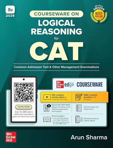Buy Courseware On Logical Reasoning For Cat : 2025 book : Arun Sharma ...
