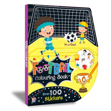 Football Colouring Book Over 100 Stickers